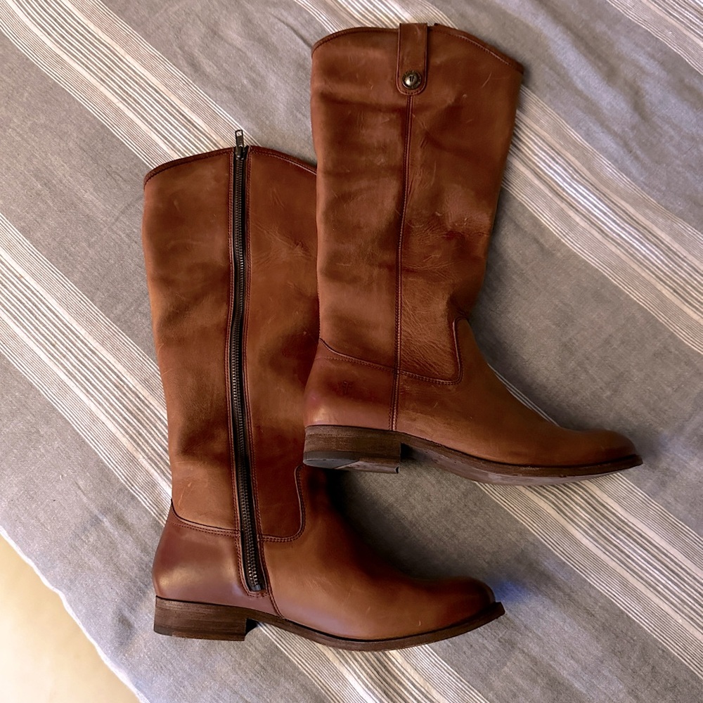 Frye Riding Boots - Cognac